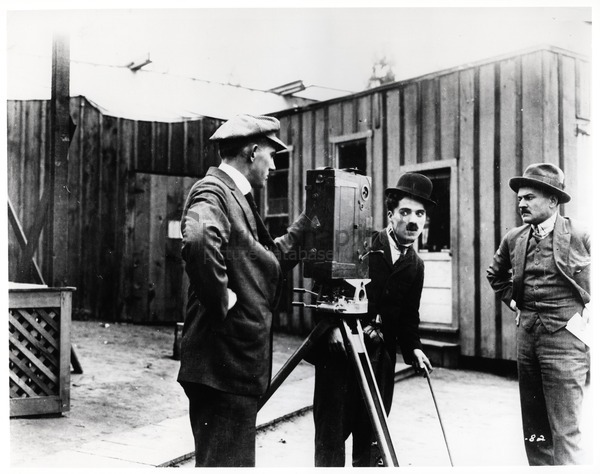 Kid Auto Races at Venice (1914), the first film released in which Chaplin wore the Tramp costume