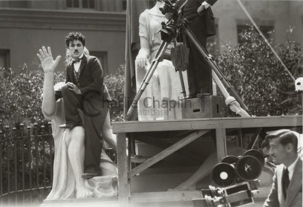 Charlie Chaplin Filming City Lights