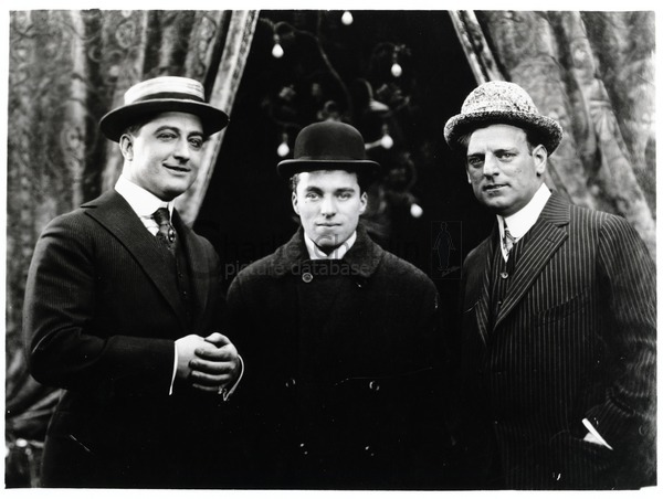 Francis X. Bushman, Charlie Chaplin & Bronco Billy Anderson