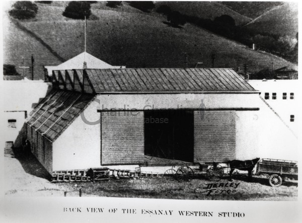 Back view of the Essanay Western Studio