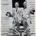 Charles Chaplin and Billie Reeves