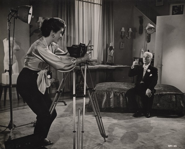 Dawn Addams and Charlie Chaplin, A King in New York