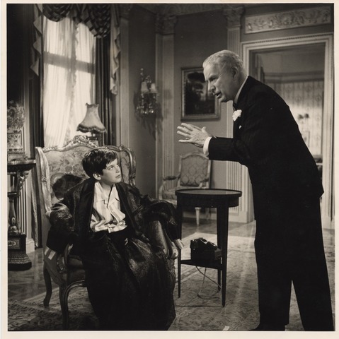 Chaplin et son fils Michael dans Un roi à New York