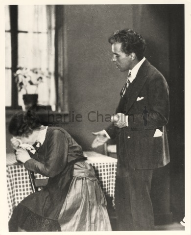 Chaplin directing Lydia Knott