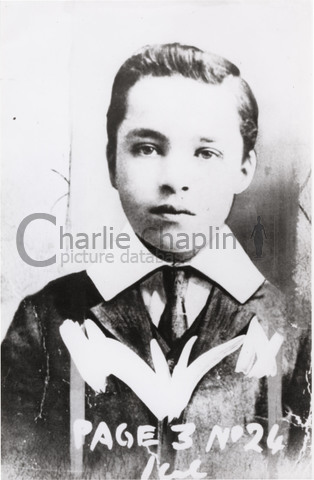 Chaplin aged 9 or 10, at the time he toured with the Eight Lancashire Lads