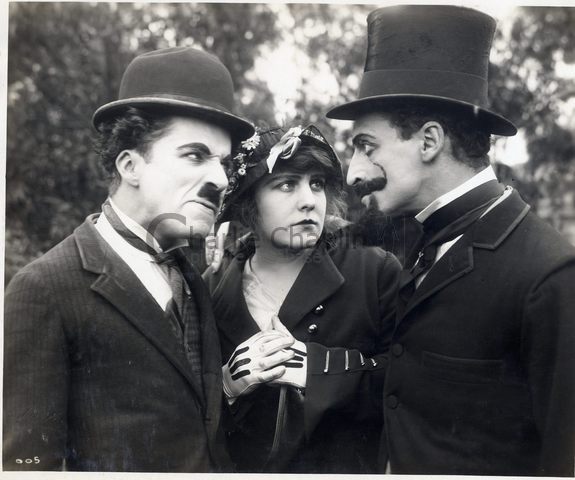 Charles Chaplin Edna Purviance And Leo White Charlie Chaplin Image Bank