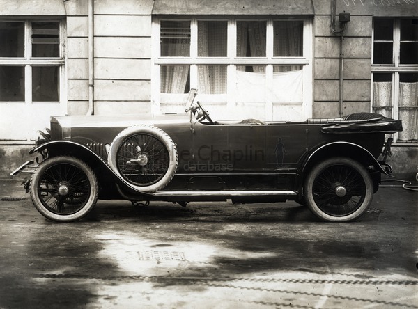 Car - Charlie Chaplin Image Bank